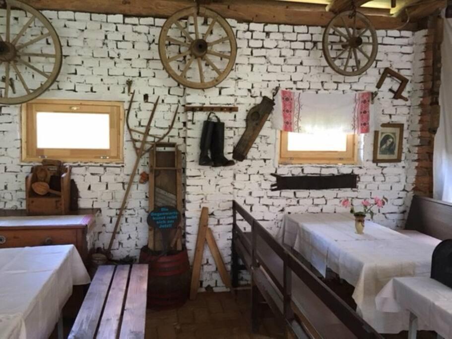 Stilvolles Landhaus Im Dreilaendereck Felsőszölnök Extérieur photo